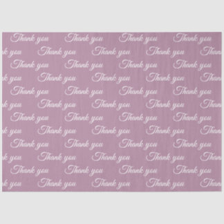 Mousseline Papier cadeau Merci