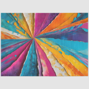 Mousseline Papier coloré Collage Art papier Tissu