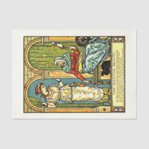 Mousseline Papier de découpage 10"x15" - Walter Crane 7