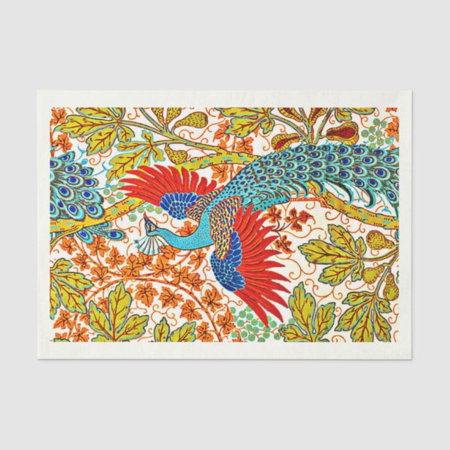 Mousseline Papier de découpage 10"x15" - Walter Crane 9 (Recto)