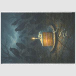 Mousseline Papier de découpage Crows & Cake - Gothique