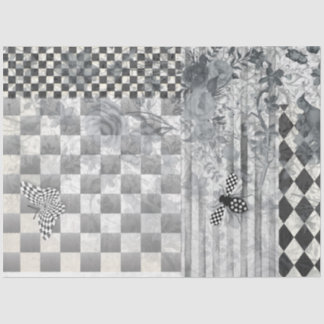 Mousseline Papier de découpage de l'arlequin Arlequin Toile W