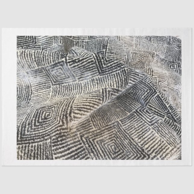 Mousseline Papier de découpage de texture moderne (Recto)