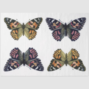 Mousseline Papier de découpage d'éléments papillon