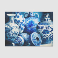 Papier de découpage en porcelaine MING