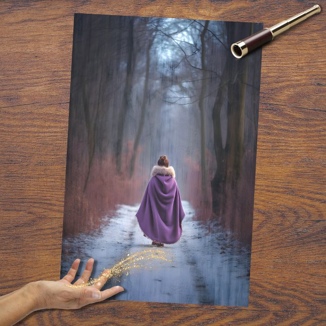 Mousseline Papier de découpage Girin Forest 1 (Créateur téléchargé)