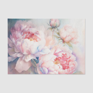 Mousseline Papier de découpage PEONY