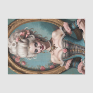 Mousseline Papier de découpage Punk Glam Marie Antoinette