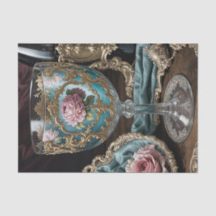 Mousseline Papier de découpage Rococo Gobelet