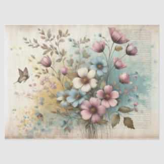 Mousseline Papier de découpage Shabby Chic