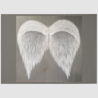 Mousseline Papier de fond Angel Wings