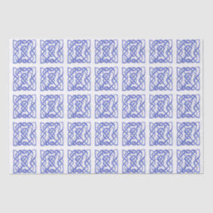 Mousseline Papier de fond CELTIQUE VIOLET