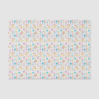 Mousseline Papier de fond du Motif de parti