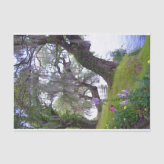 Mousseline Papier de fond Magnolia Gardens Plantation River