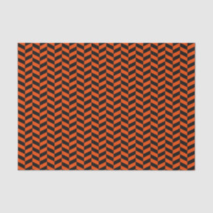 Mousseline Papier de fond noir et orange vif