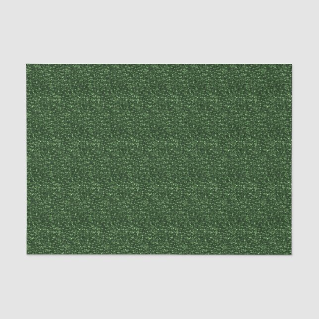 MOUSSELINE PAPIER DE LAVAGE EN SÉQUINS VERTS FONCTIONNELS ET  (Recto)