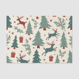Mousseline Papier de Noël
