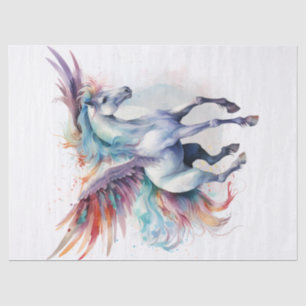Mousseline Papier de papier de décolpage Pegasus Watercolor