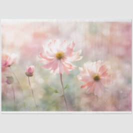 Mousseline Papier de papier de découpage rose