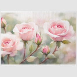 Mousseline Papier de papier de découpage rose