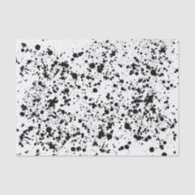 Papier de papier de tissu éclaboussé d'encre