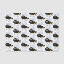 Papier de papier journal des abeilles heureuses