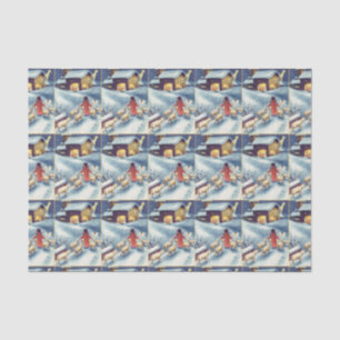 Mousseline Papier de papier tissu Little Angel Sheep Herder