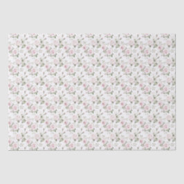 Mousseline Papier de papier tissu Roses Roses Roses Roses Ros