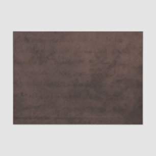 Mousseline Papier de parchemin de cognac rouge foncé journal