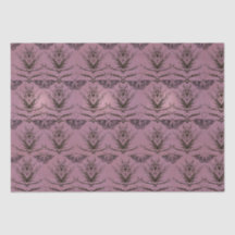 Papier de tissu à motifs d'arbre et de papillon