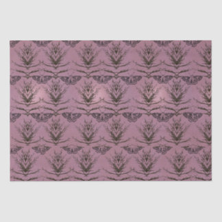 Mousseline Papier de tissu à motifs d'arbre et de papillon