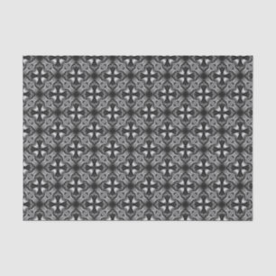 Mousseline papier de tissu croisé gothique