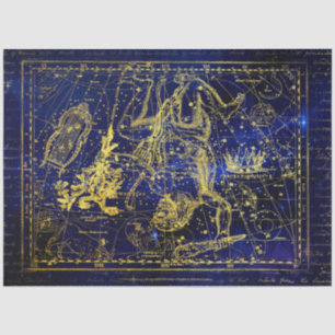Mousseline papier de tissu de constellation d'hercules