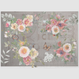 Mousseline Papier de tissu de découpage conception gothique f