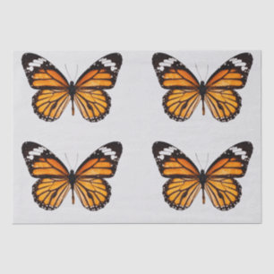 MOUSSELINE PAPIER DE TISSU DE DÉCOUPAGE : MONARCH BUTTERFLY