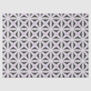 Mousseline papier de tissu de diamants de mosaïque