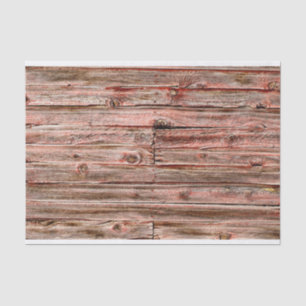 Mousseline papier de tissu de la grange rouge