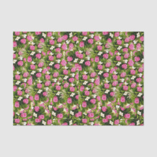 Mousseline Papier de tissu décoratif Floral