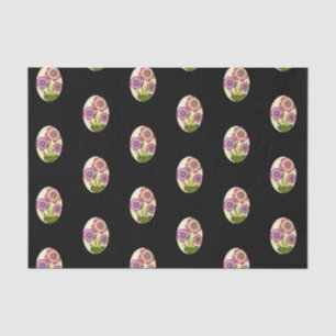Mousseline Papier de tissu décoratif Floral