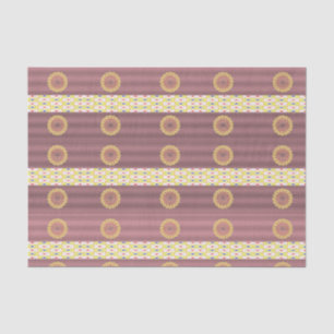 Mousseline Papier de tissu décoratif Floral