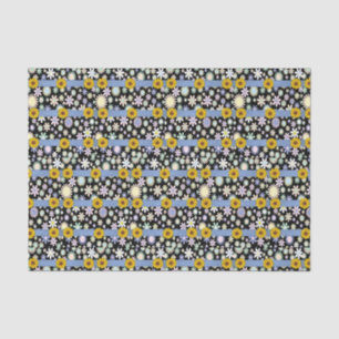 Mousseline Papier de tissu décoratif Floral