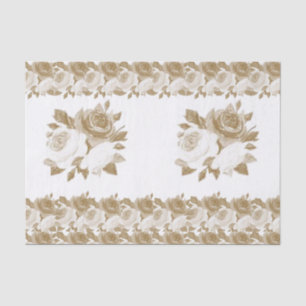 Mousseline Papier de tissu décoratif Floral