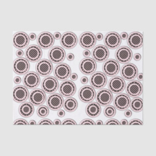 Mousseline Papier de tissu décoratif rose