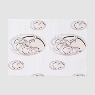 Mousseline Papier de tissu décoratif Savon