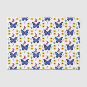 Mousseline Papier de tissu décoratif Tournesol