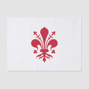Mousseline Papier de tissu patriotique avec drapeau de Floren