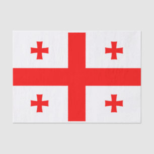 Mousseline Papier de tissu patriotique avec drapeau de la Géo