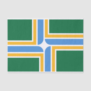 Mousseline Papier de tissu patriotique avec drapeau de Portla