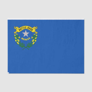 Mousseline Papier de tissu patriotique avec le drapeau Nevada