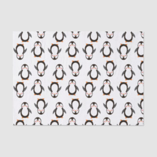 Mousseline Papier de tissu pingouin